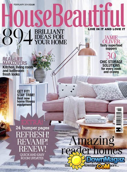 House Beautiful UK - February 2016 House Beautiful UK - February 2016