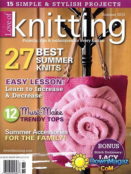 Love of Knitting - Summer 2013 Love of Knitting - Summer 2013