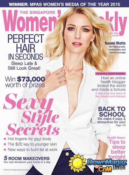The Singapore Women's Weekly - July 2015 The Singapore Women's Weekly - July 2015