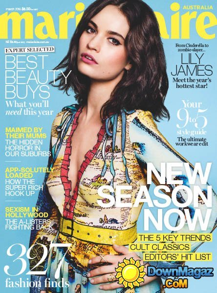 Marie Claire AU- March 2016 Marie Claire AU- March 2016