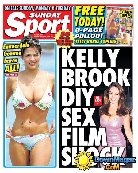 Sunday Sport UK - June 21, 2015 Sunday Sport UK - June 21, 2015