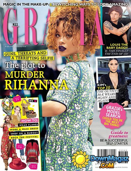 Grazia South Africa - 29 July 2015 Grazia South Africa - 29 July 2015