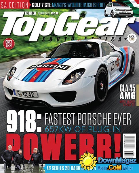 BBC Top Gear South Africa - August 2013