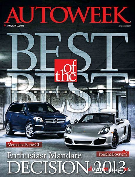 Autoweek USA - 7 January 2013 Autoweek USA - 7 January 2013