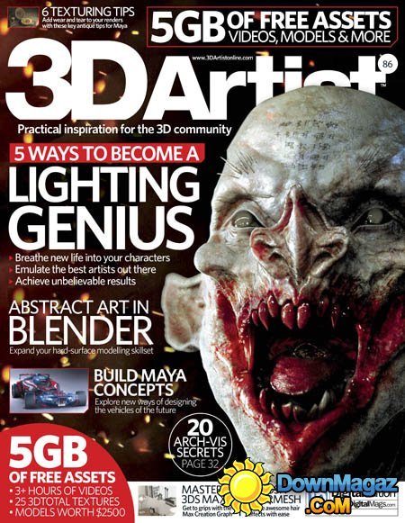 3D Artist UK – Issue 86 2015