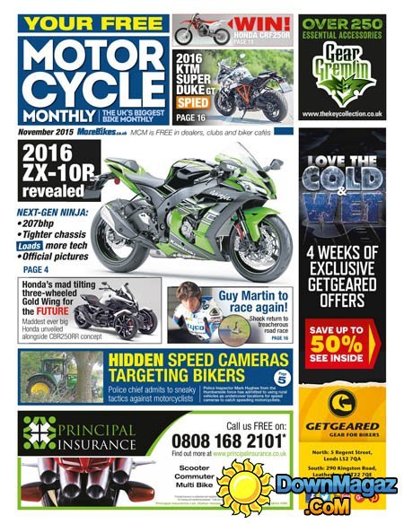 Motor Cycle Monthly UK - November 2015
