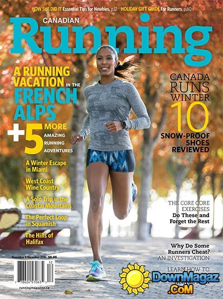 Canadian Running - November - December 2016 Canadian Running - November - December 2016