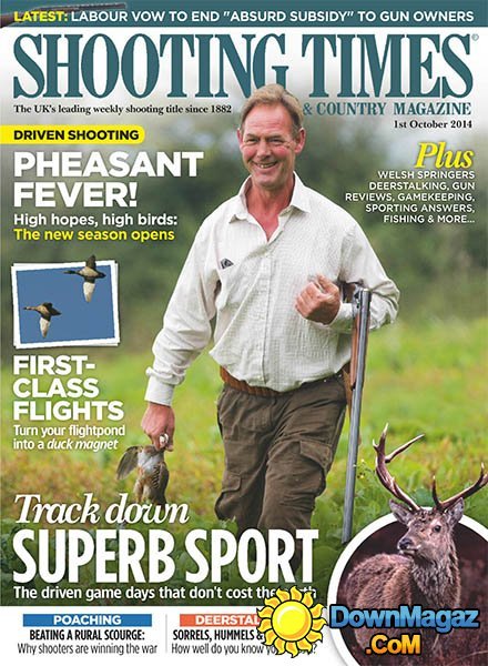 Shooting Times & Country - 1 October 2014 Shooting Times & Country - 1 October 2014
