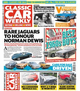 Classic Car Weekly - 25.09.2019 Classic Car Weekly - 25.09.2019
