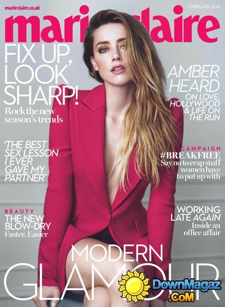 Marie Claire UK - February 2016 Marie Claire UK - February 2016