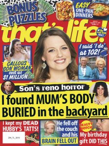 that's life! - 09.26.2019 that's life! - 09.26.2019