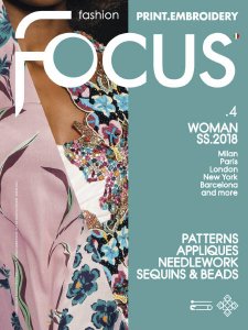 Fashion Focus Woman Print.Embroidery - Spring-Summer 2018 Fashion Focus Woman Print.Embroidery - Spring-Summer 2018