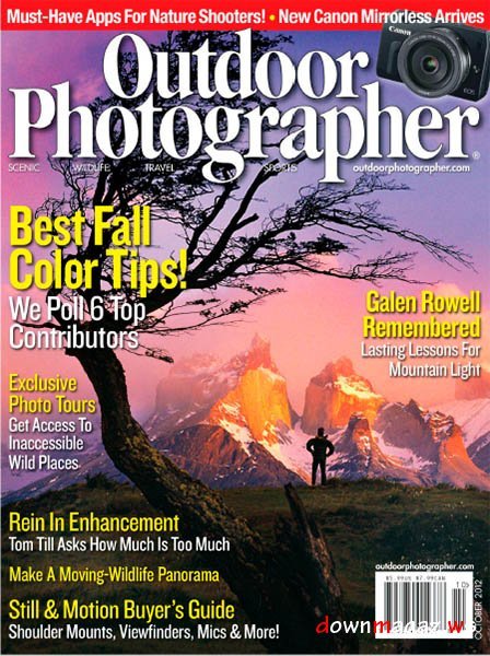 Outdoor Photographer Magazine October 2012 Outdoor Photographer Magazine October 2012