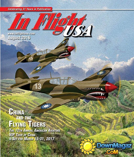 In Flight USA - August 2016