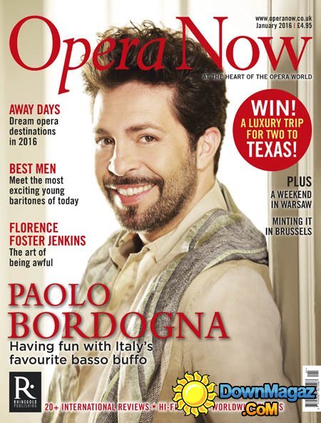 Opera Now UK - January 2016