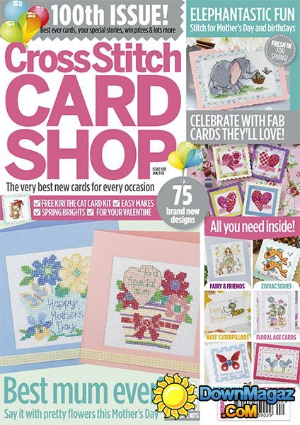 Cross Stitch Card Shop - January/February 2015
