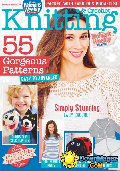 Woman's Weekly Knitting & Crochet UK - September 2015 Woman's Weekly Knitting & Crochet UK - September 2015