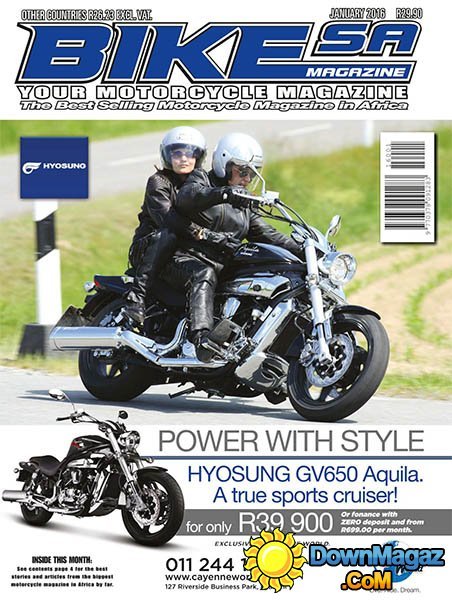 Bike SA - January 2016 Bike SA - January 2016