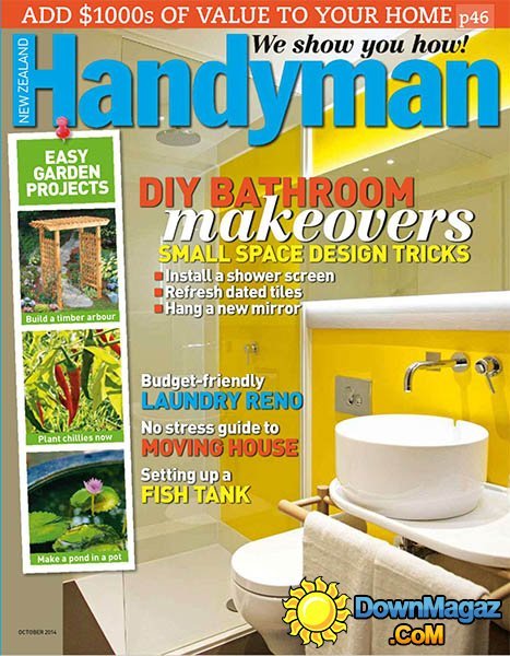 Handyman New Zealand - October 2014