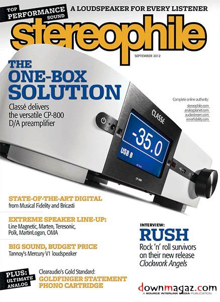 Stereophile - September 2012 Stereophile - September 2012