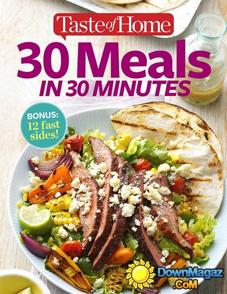 Taste Of Home - 30 Meals in 30 Minutes 2016 Taste Of Home - 30 Meals in 30 Minutes 2016