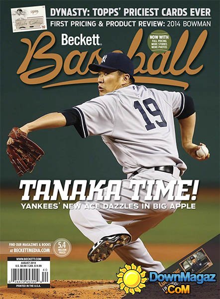 Beckett Baseball - August 2014