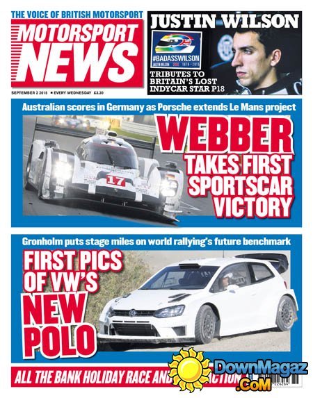 Motorsport News UK - 2 September 2015 Motorsport News UK - 2 September 2015