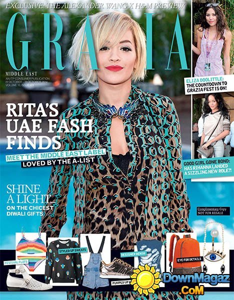 Grazia Middle East - 22 October 2014 Grazia Middle East - 22 October 2014