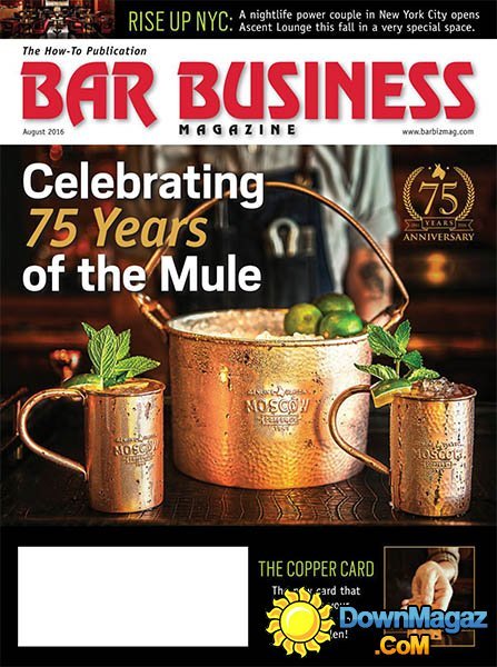 Bar Business - August 2016 Bar Business - August 2016