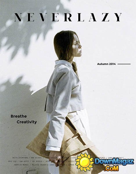 NeverLazy #15 - Autumn 2014 NeverLazy #15 - Autumn 2014