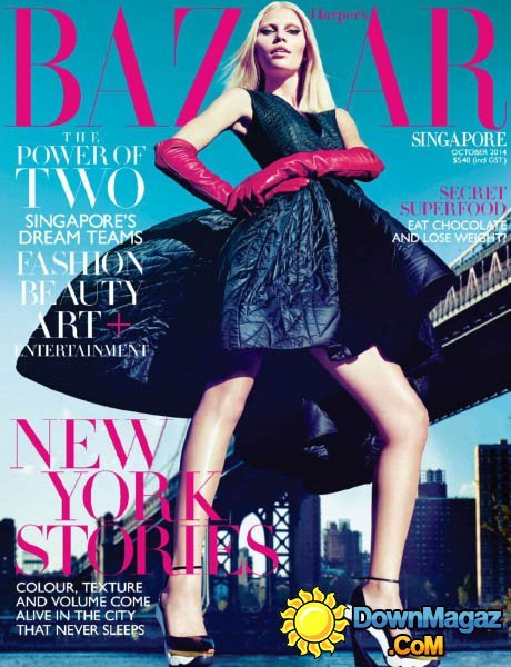 Harper's Bazaar Singapore - October 2014