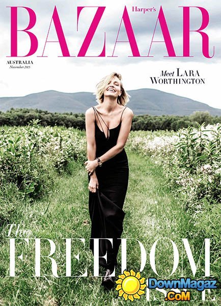 Harper's Bazaar AU - November 2015 Harper's Bazaar AU - November 2015