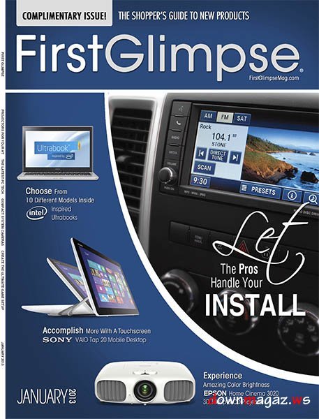 First Glimpse - January 2013