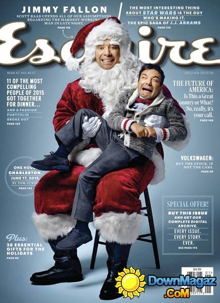 Esquire USA – December 2015 – January 2016 Esquire USA – December 2015 – January 2016