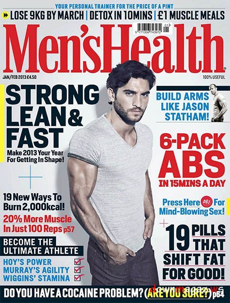 Men's Health UK - January/February 2013 Men's Health UK - January/February 2013