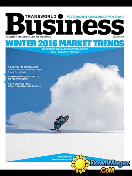 Transworld Business - January 2015 Transworld Business - January 2015