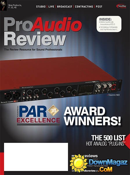 ProAudio Review - December 2013 ProAudio Review - December 2013