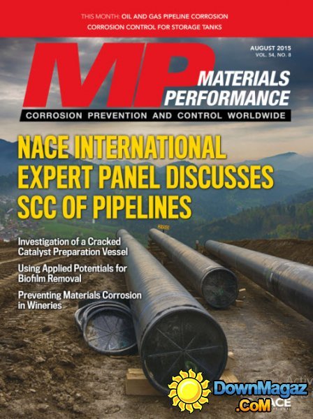 Materials Performance USA - August 2015 Materials Performance USA - August 2015