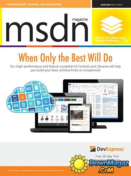 MSDN - June 2016