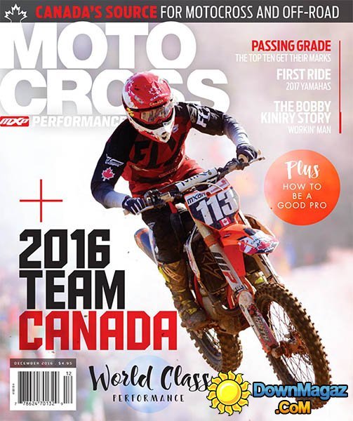 Motocross Performance - December 2016 Motocross Performance - December 2016