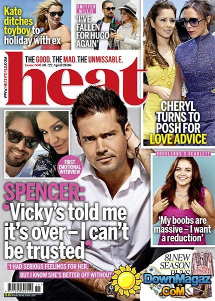 Heat UK - 16 April 2016 Heat UK - 16 April 2016