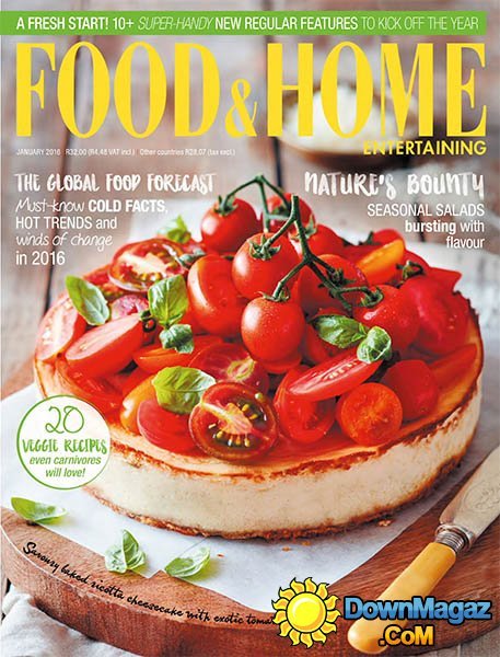 Food & Home Entertaining SA - January 2016 Food & Home Entertaining SA - January 2016