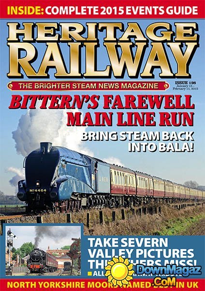 Heritage Railway - 15 January/11 February 2015 Heritage Railway - 15 January/11 February 2015