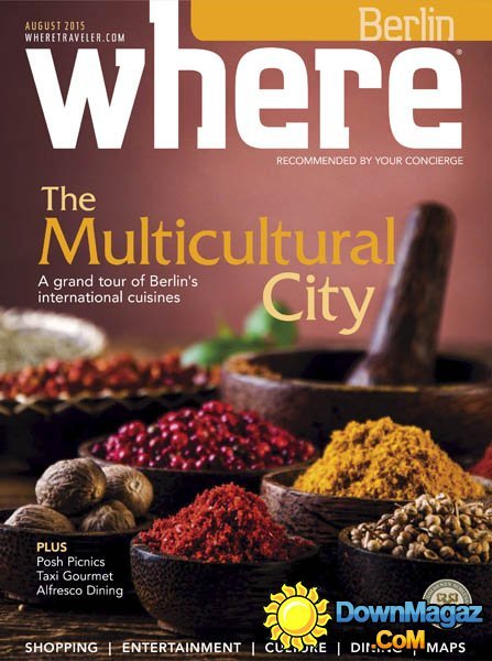 Where Berlin - August 2015 Where Berlin - August 2015