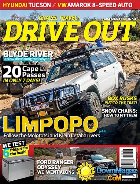Drive Out SA - October 2015 Drive Out SA - October 2015