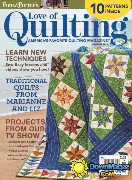 Love of Quilting - May/June 2015