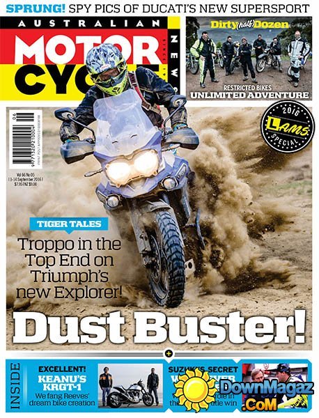 Australian Motorcycle News - September 1, 2016 Australian Motorcycle News - September 1, 2016