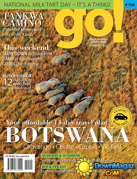 Go! South Africa - February 2015 Go! South Africa - February 2015