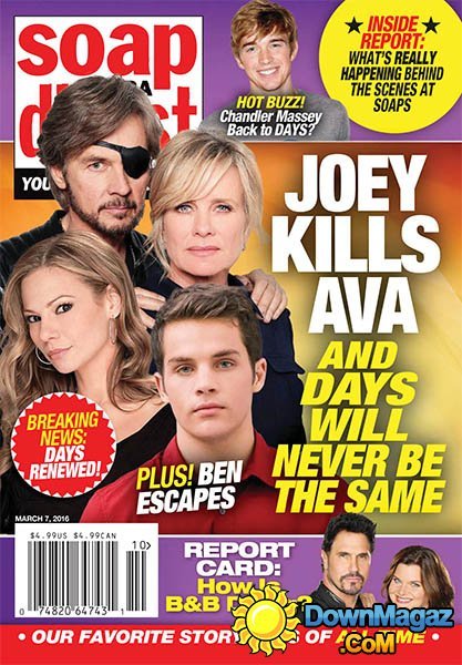 Soap Opera Digest - 7 March 2016