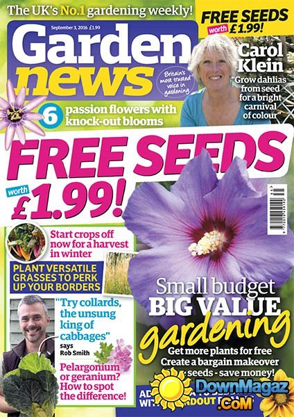 Garden News - September 3, 2016 Garden News - September 3, 2016